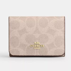 Coach Tan Signature Wallet